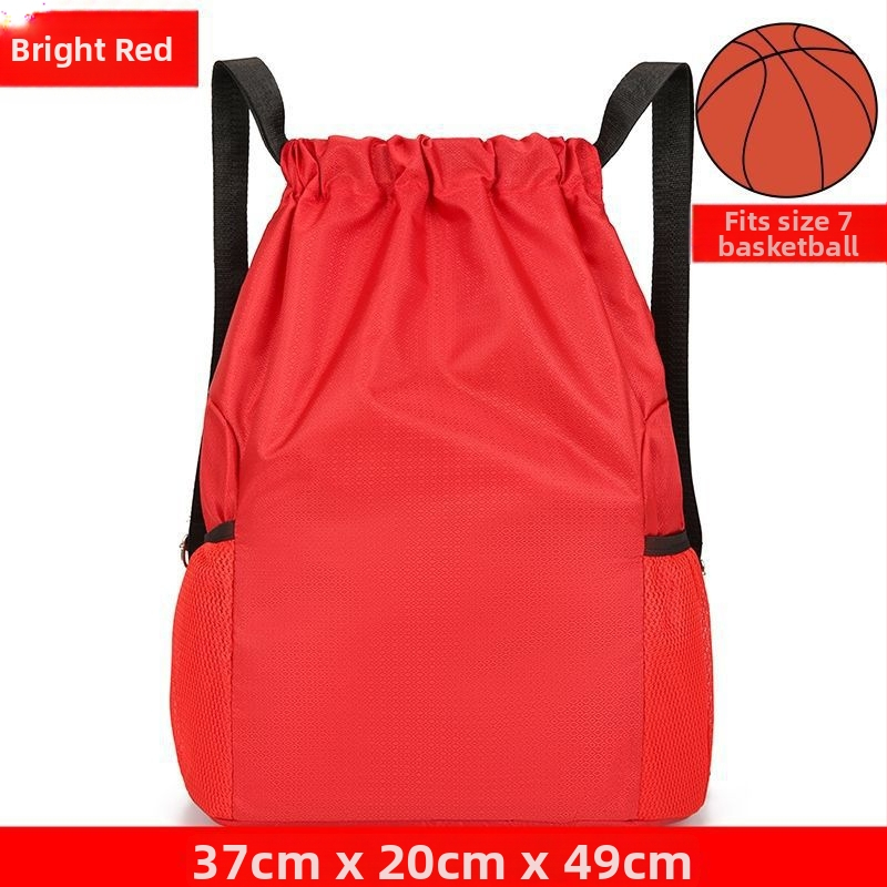 Rucsac cu șnur pentru baschet și înot – pentru antrenament, fitness și utilizare în exterior