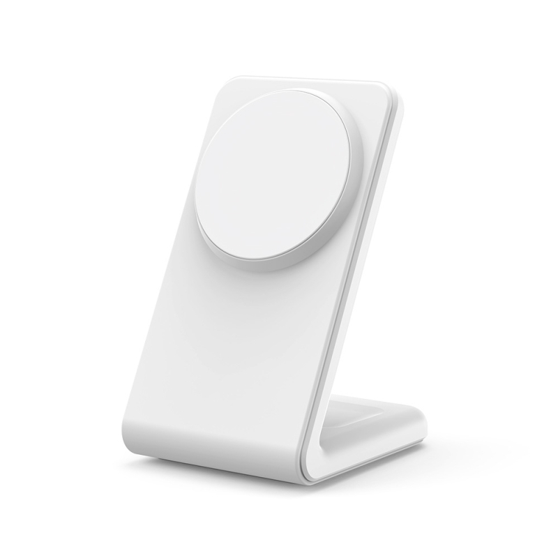 Divu vienu magnetiska bezvadu uzlāde ar saliekamu statīvu, Apple ierīcēm, 15W ātra bezvadu uzlāde