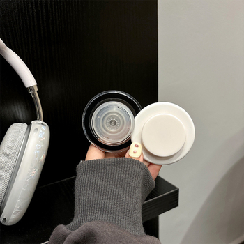 Snap-tip magnētiskais turētājs mobilajiem ar gaisa spilvenu – Shoosheng; magnētiskā sērija; universāla saderība; PC-akrila-magnētiskais gredzens