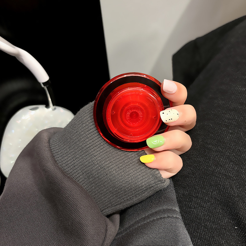 Snap-tip magnētiskais turētājs mobilajiem ar gaisa spilvenu – Shoosheng; magnētiskā sērija; universāla saderība; PC-akrila-magnētiskais gredzens