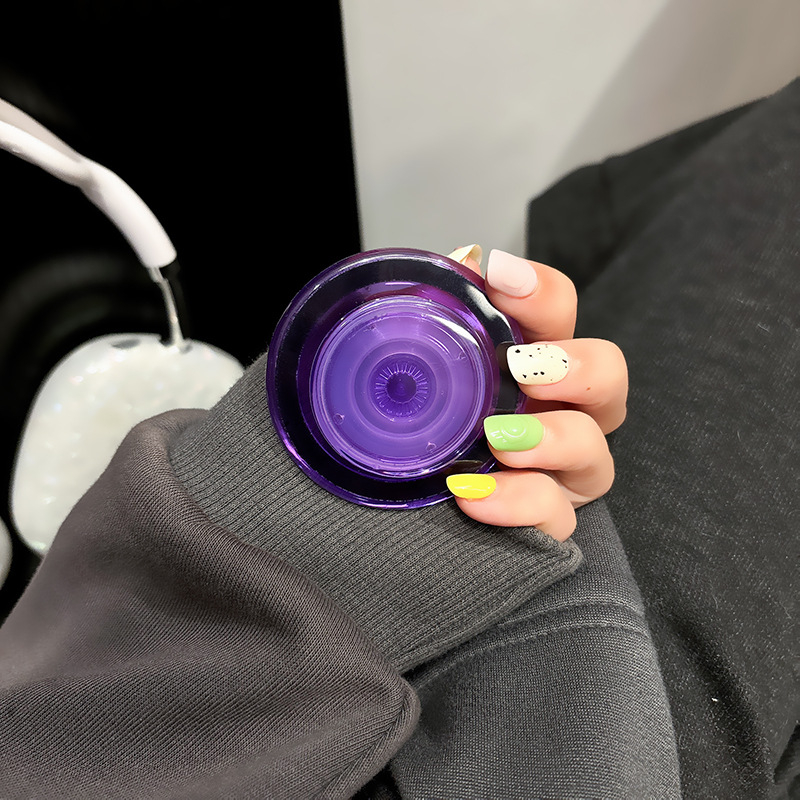 Snap-tip magnētiskais turētājs mobilajiem ar gaisa spilvenu – Shoosheng; magnētiskā sērija; universāla saderība; PC-akrila-magnētiskais gredzens