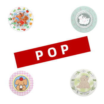 Nothing MagSafe Bubble gaisa spilventiņa stiprinājums – akrils – modelis Pop000001 – Flat Printing sērija