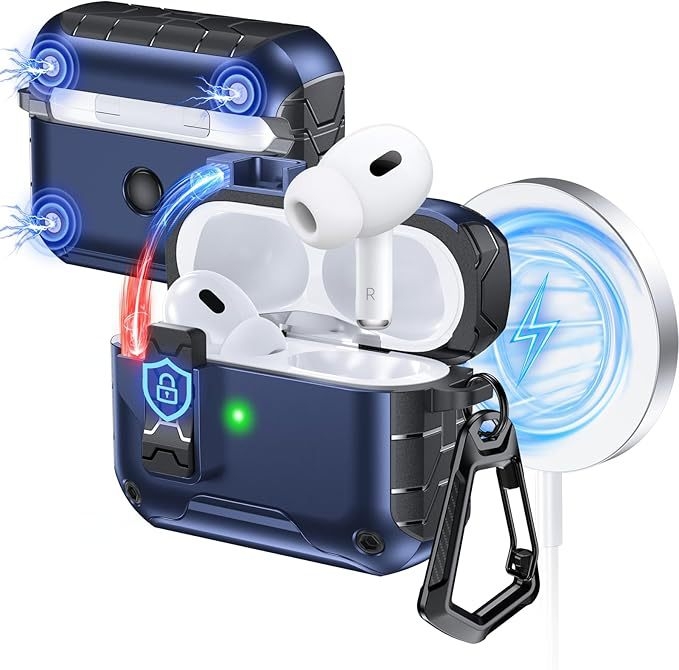 Futrola AirPods Pro Gen 2/3/4 — TPU+PC, potpuna zaštita, premaz spreja