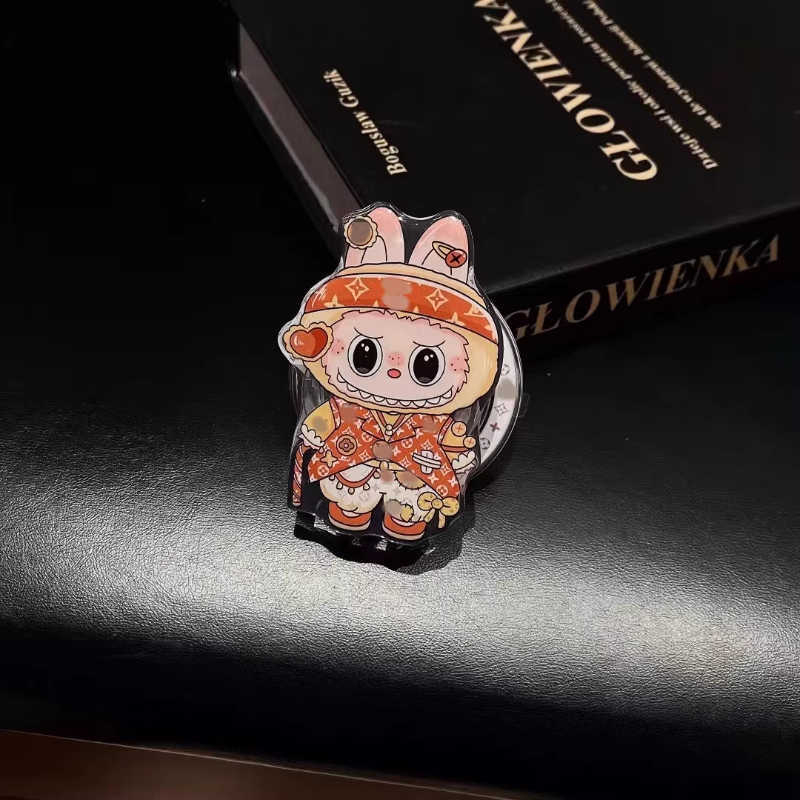 Držiak na mobilný telefón, magnetický, 360° otáčanie, skladateľný, prispôsobiteľný, plastový