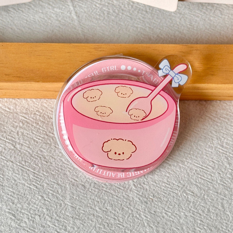 Hello Kitty MAGSAFE magnētiskais stiprinājums ar izvelkamu gaisa spilvenu, akrila, Modelis 01