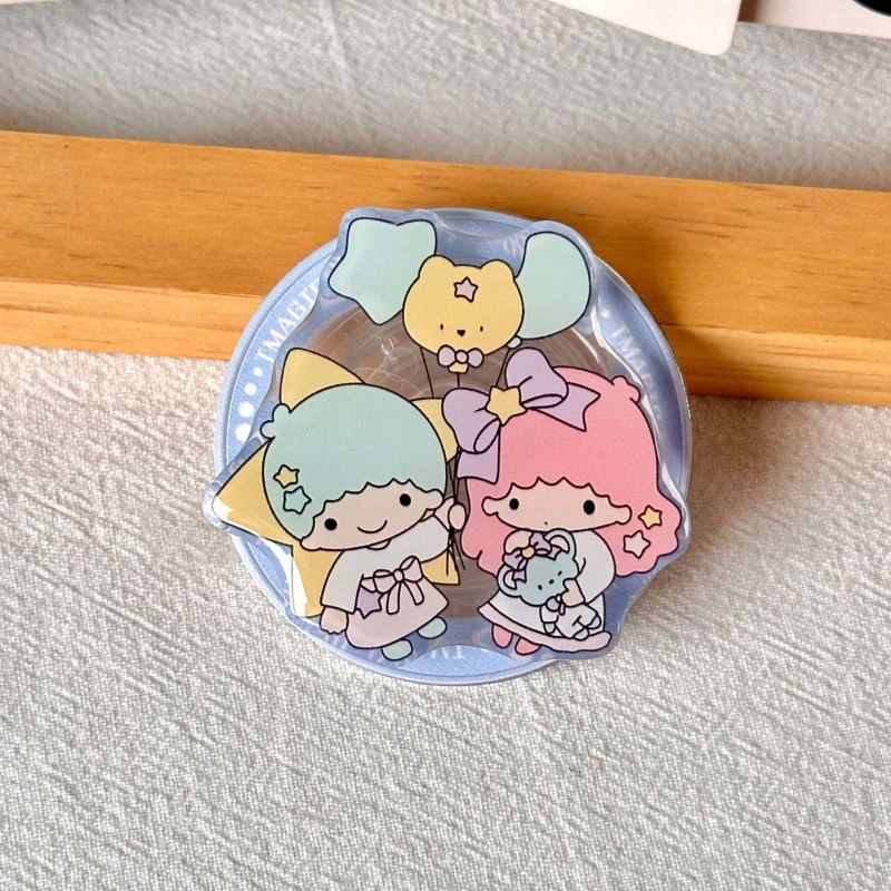 Hello Kitty MAGSAFE magnētiskais stiprinājums ar izvelkamu gaisa spilvenu, akrila, Modelis 01