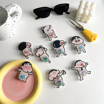 Suport de birou pentru telefon, stil desen animat, rotativ, retractabil