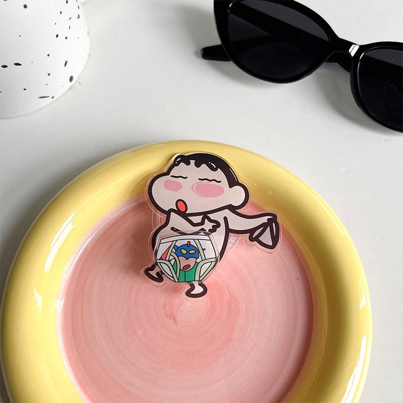 Suport de birou pentru telefon, stil desen animat, rotativ, retractabil