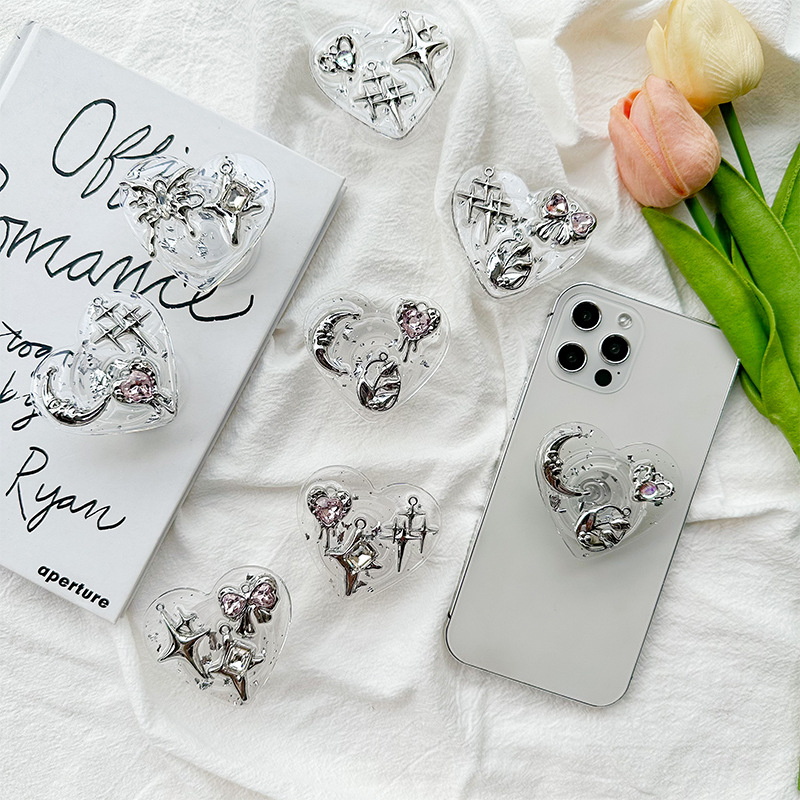 Stolový stojan na telefón s adhéznym výsuvným dizajnom (Značka: Neutral; Materiál: Zliatina; Štýl: Univerzálny)