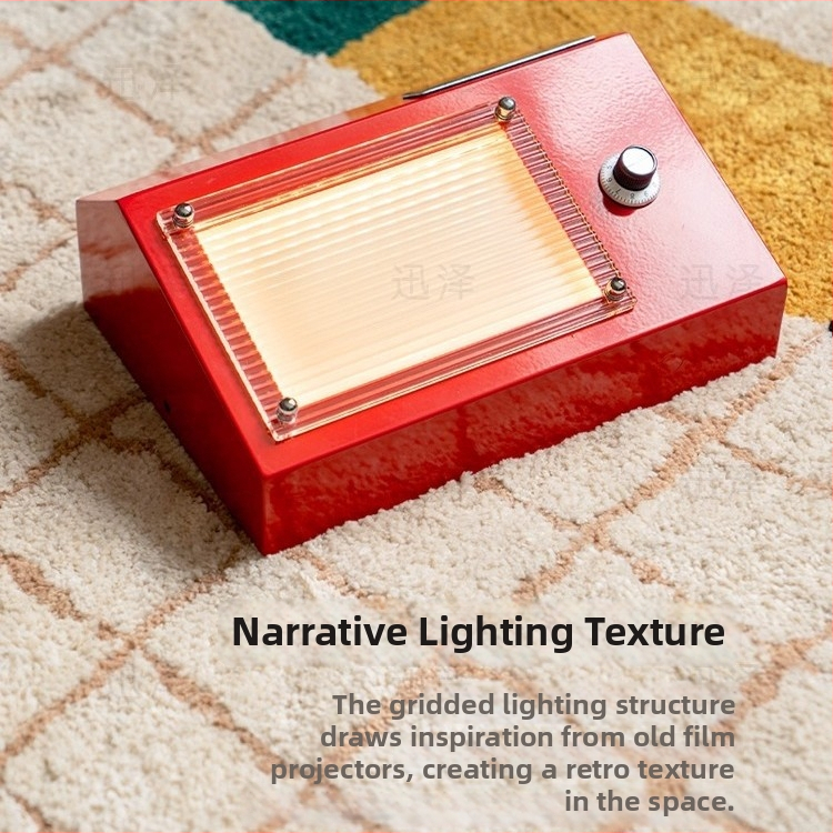 Sieninė lemputė su akrilo gaubtu, LED šviesos šaltinis, geležinis korpusas, 220V, rankinis jungiklis, viduramžių stilius