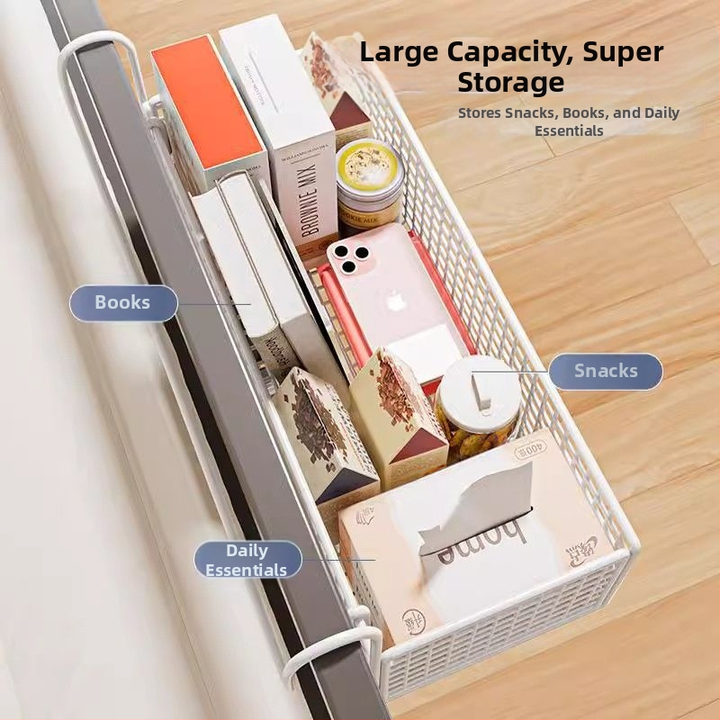 Nočný stojan na postel – kovový úložný kôš pre internát, moderný minimalistický štýl, Model 1, Uvedenie 2025