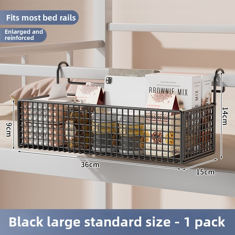 Nočný stojan na postel – kovový úložný kôš pre internát, moderný minimalistický štýl, Model 1, Uvedenie 2025