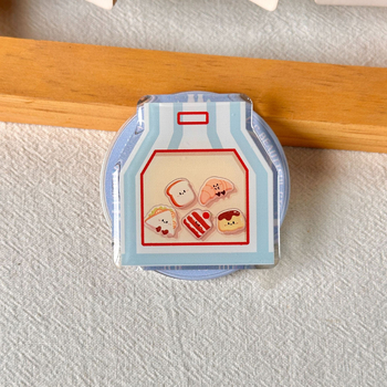 Magnetiskais MagSafe turētājs ar Miffy motīvu un ķirsi, izstiepjams gaisa atbalsts, akrils, modelis 01, ārējai lietošanai