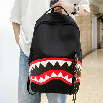 Rucsac cu model geometric, ultra-ușor, compatibil cu laptop de 14 inch, capacitate sub 20 L