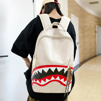 Rucsac cu model geometric, ultra-ușor, compatibil cu laptop de 14 inch, capacitate sub 20 L