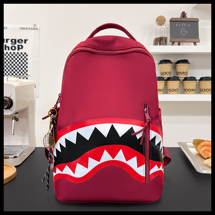 Rucsac cu model geometric, ultra-ușor, compatibil cu laptop de 14 inch, capacitate sub 20 L