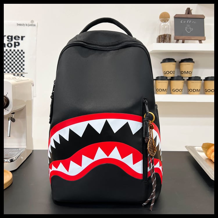 Rucsac cu model geometric, ultra-ușor, compatibil cu laptop de 14 inch, capacitate sub 20 L