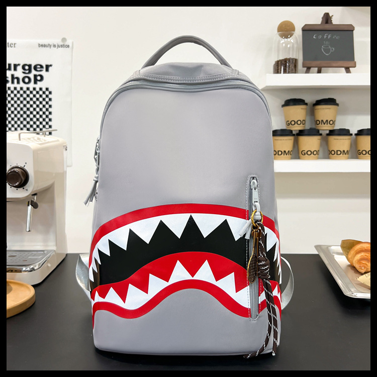 Rucsac cu model geometric, ultra-ușor, compatibil cu laptop de 14 inch, capacitate sub 20 L