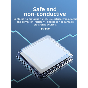 Deer Fairy CPU dzesēšanas silikona gels, 10W/mK, augsta temperatūras izturība, piemērots CPU, mātesplatēm un VRAM