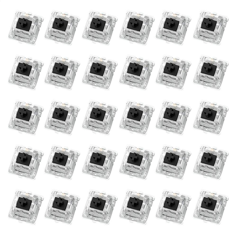 Kross-Stem mehāniski tastatūras slēdži ar taustiņu vāciņu izvilkšanas komplektu un slēdžu izvilkšanas komplektu (0.35 kg, izlaists 2023-09-14)