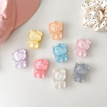 Suport de birou pentru telefon, extensibil, din plastic, stil desen animat