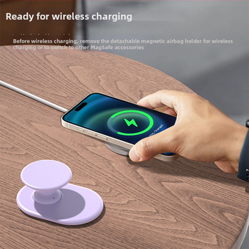 Snap-on magnētiskais galda telefona statīvs MagSafe XH2402, sērija 3339, PC materiāls