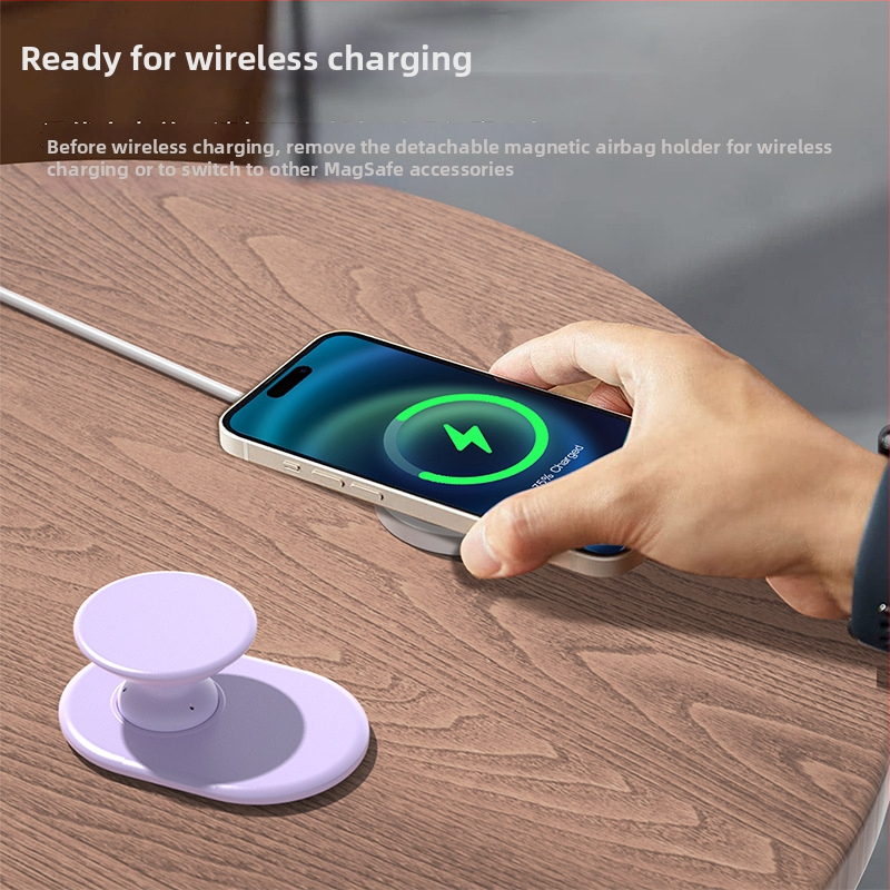 Snap-on magnētiskais galda telefona statīvs MagSafe XH2402, sērija 3339, PC materiāls