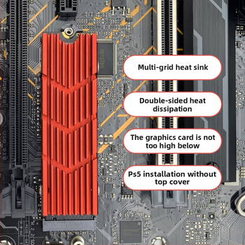 M.2 SSD hűtő (notebook/laptop kompatibilis) – típus: hűtőradiátor; hőelvezetés: radiátor; kompatibilis: notebook; kiegészítő: laptop