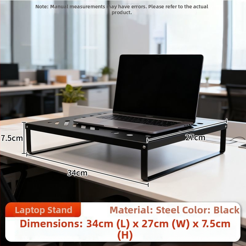 Portatīva klēpjdatora statīvs ar dzesēšanu, dzelzs, rotējošs tips, pacelšanas funkcija