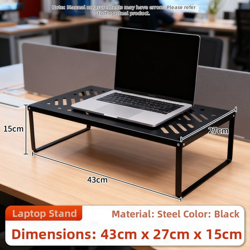 Portatīva klēpjdatora statīvs ar dzesēšanu, dzelzs, rotējošs tips, pacelšanas funkcija