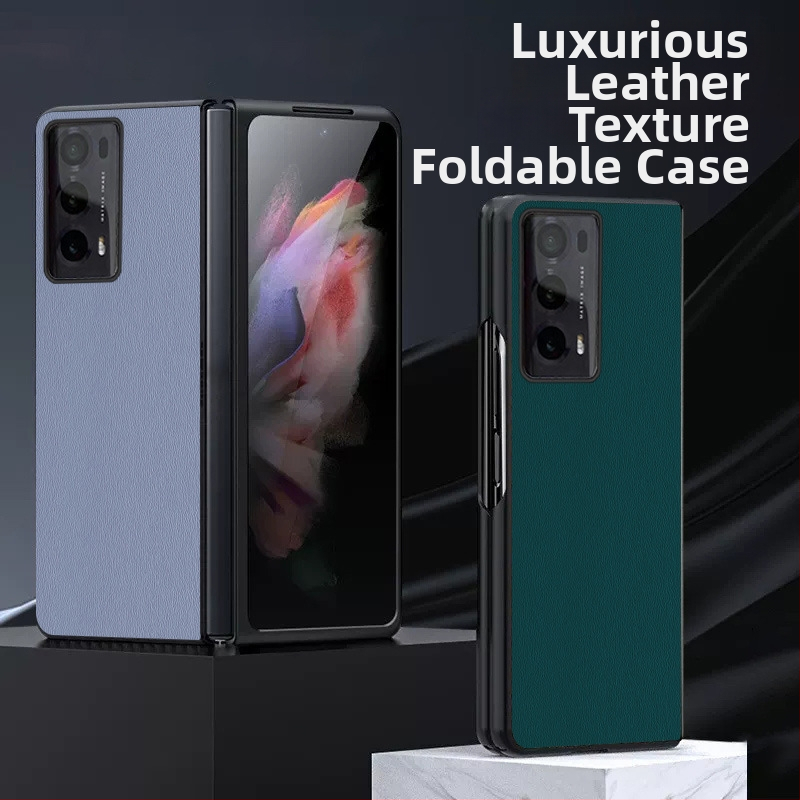 Aizsardzības vāciņš Honor MagicV2, pilns pārklājums, matēts virsma, materiāls: vienkārša āda, izturīgs pret kritieniem, saderīgs ar salokāmo ekrānu, pielāgošana pieejama