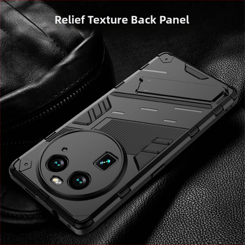 OPPO X6 Pro divu vienā aizsargapvalks ar atbalstu pret kritieniem — TPU+PC, injekcijas ražošana