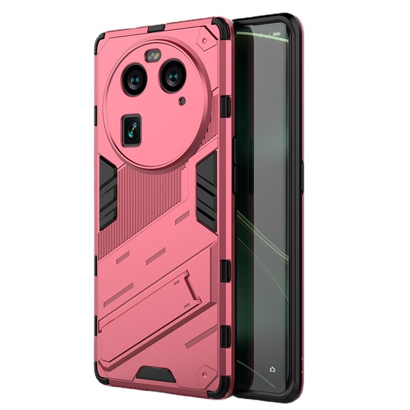 OPPO X6 Pro Θήκη κινητού δύο-σε-ένα με στήριγμα, προστασία από πτώσεις — TPU+PC, χύτευση με έγχυση