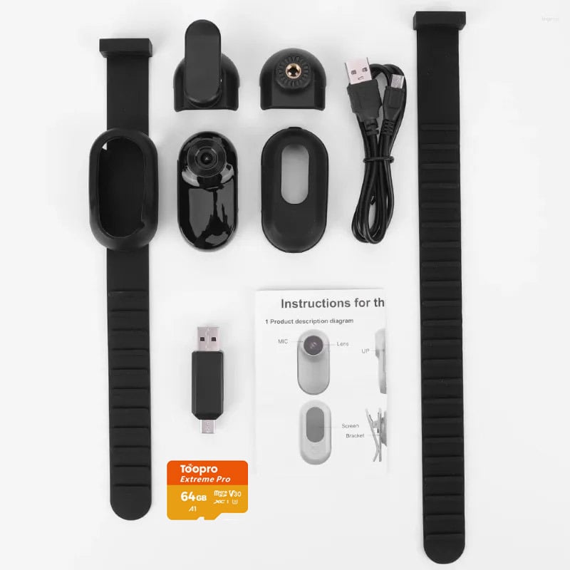 Камера за домашни любимци, модел A100, 8MP, 150 минути работа, ABS корпус