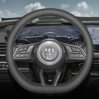 Stūres rata vāks - Platīna izdevums - Ultra plāns dekoratīvs piederums - Visu sezonu piemērots - Montāža īpašam transportlīdzeklim