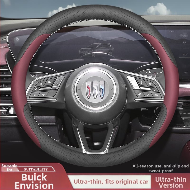 Stūres rata vāks - Platīna izdevums - Ultra plāns dekoratīvs piederums - Visu sezonu piemērots - Montāža īpašam transportlīdzeklim