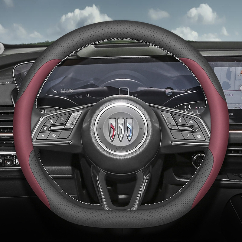 Stūres rata vāks - Platīna izdevums - Ultra plāns dekoratīvs piederums - Visu sezonu piemērots - Montāža īpašam transportlīdzeklim