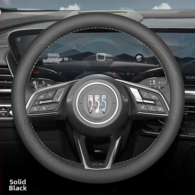 Stūres rata vāks - Platīna izdevums - Ultra plāns dekoratīvs piederums - Visu sezonu piemērots - Montāža īpašam transportlīdzeklim