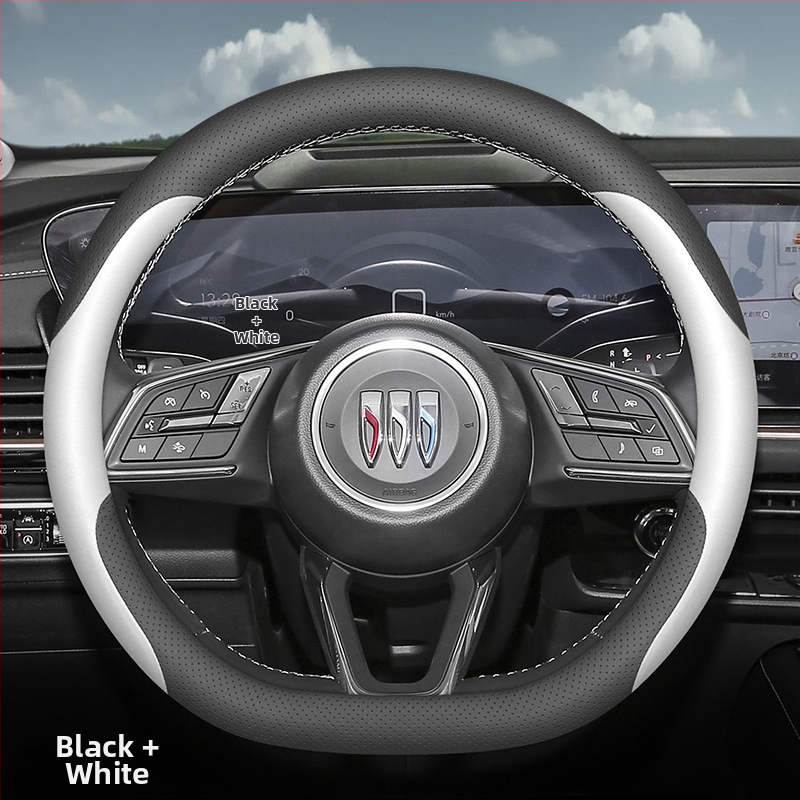 Stūres rata vāks - Platīna izdevums - Ultra plāns dekoratīvs piederums - Visu sezonu piemērots - Montāža īpašam transportlīdzeklim