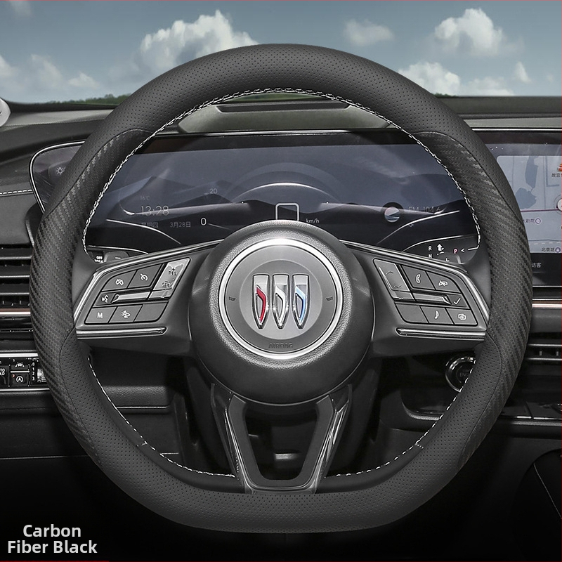 Stūres rata vāks - Platīna izdevums - Ultra plāns dekoratīvs piederums - Visu sezonu piemērots - Montāža īpašam transportlīdzeklim