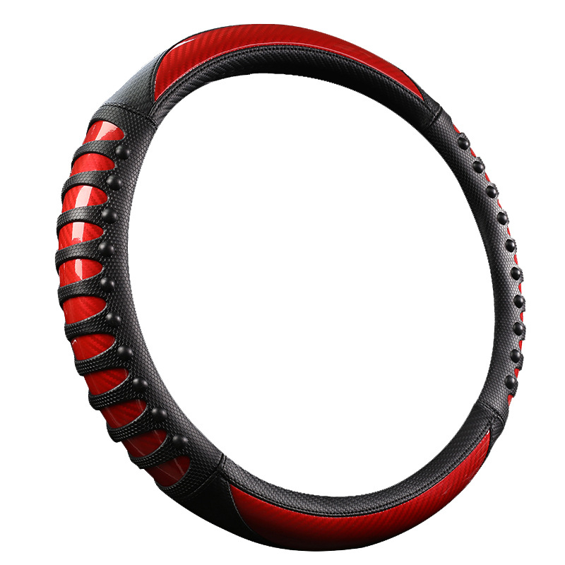 Kababa driver silikona stūres pārsegs – sporta stils, universāls visām sezonām, uzstādīšana automobiļiem paredzēta