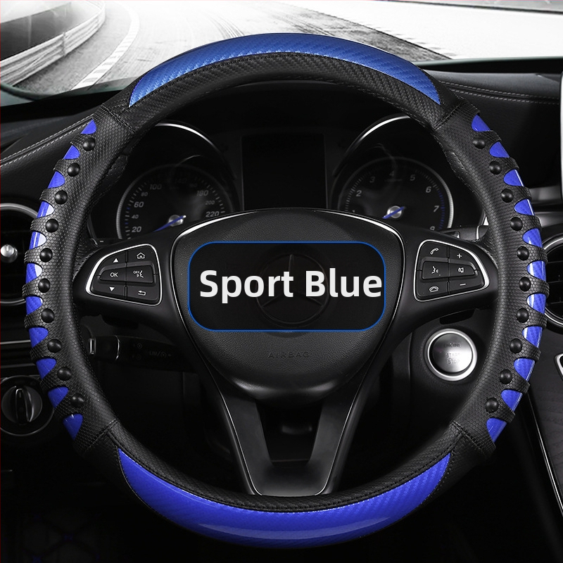 Kababa driver silikona stūres pārsegs – sporta stils, universāls visām sezonām, uzstādīšana automobiļiem paredzēta