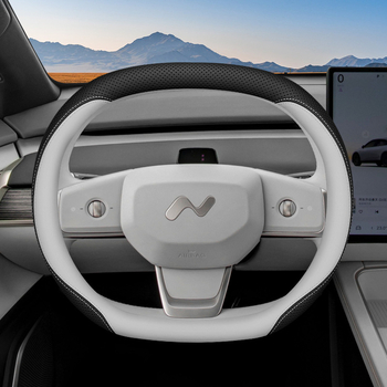 Aicheying L60 stūres rata pārsegs, sporta stils, patiesa āda, visas sezonas, uzstādīšana piemērota konkrētam auto