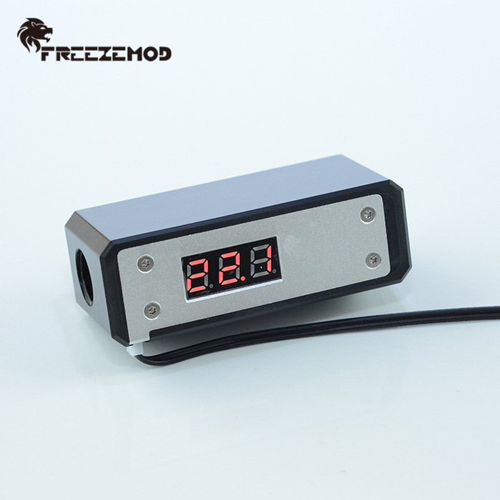 FREEZE MOD WDXS-T1 vízhűtés hőmérséklet kijelző laptopokhoz, vízhűtéses kiegészítő, többplatformos kompatibilitás