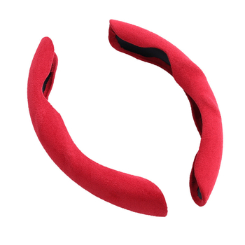 Automašīnas stūres pārsegs – ultra plāns, pretslīdēšana, mākslīgā āda ar suedes efektu, nodilumizturīgs, visu sezonu, sporta stils, universāla piemērošana