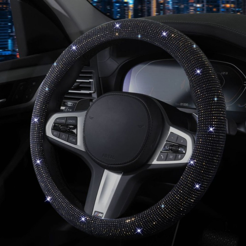 Automašīnas stūres vāciņš, universāla uzstādīšana, visas sezonas lietošanai, pielāgošana pieejama