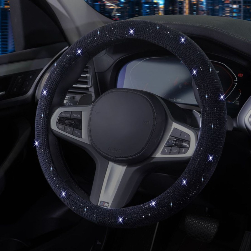 Automašīnas stūres vāciņš, universāla uzstādīšana, visas sezonas lietošanai, pielāgošana pieejama