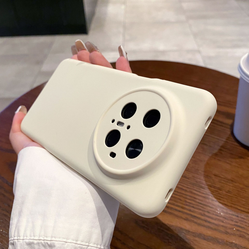 Kryt na Huawei Mate70 Pro+ - Skutočný tekutý silikón, Úplná ochrana, Ochrana objektívu, Proti pádu, Proti žltnutiu