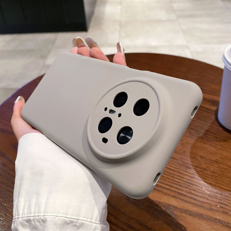 Kryt na Huawei Mate70 Pro+ - Skutočný tekutý silikón, Úplná ochrana, Ochrana objektívu, Proti pádu, Proti žltnutiu