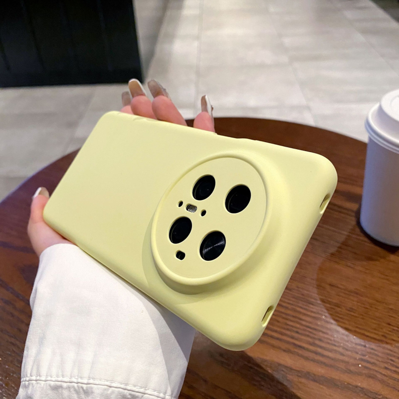 Kryt na Huawei Mate70 Pro+ - Skutočný tekutý silikón, Úplná ochrana, Ochrana objektívu, Proti pádu, Proti žltnutiu